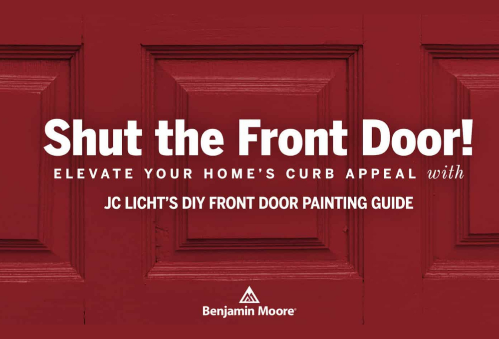Elevate your Home’s Curb Appeal with JC Licht’s DIY Front Door Painting Guide