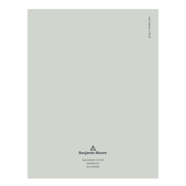 2138-60 Gray Cashmere a Paint Color by Benjamin Moore | JC Licht
