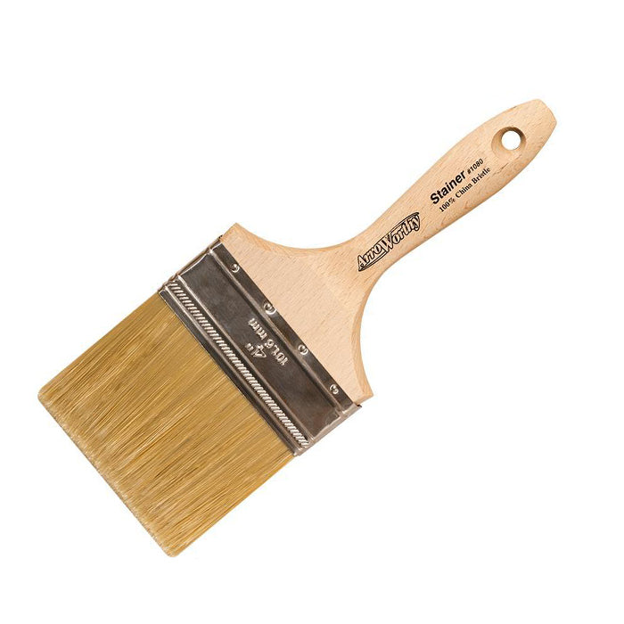 Arroworthy 4&quot; Oil Stainer brush, available at JC Licht in Chicago, IL.