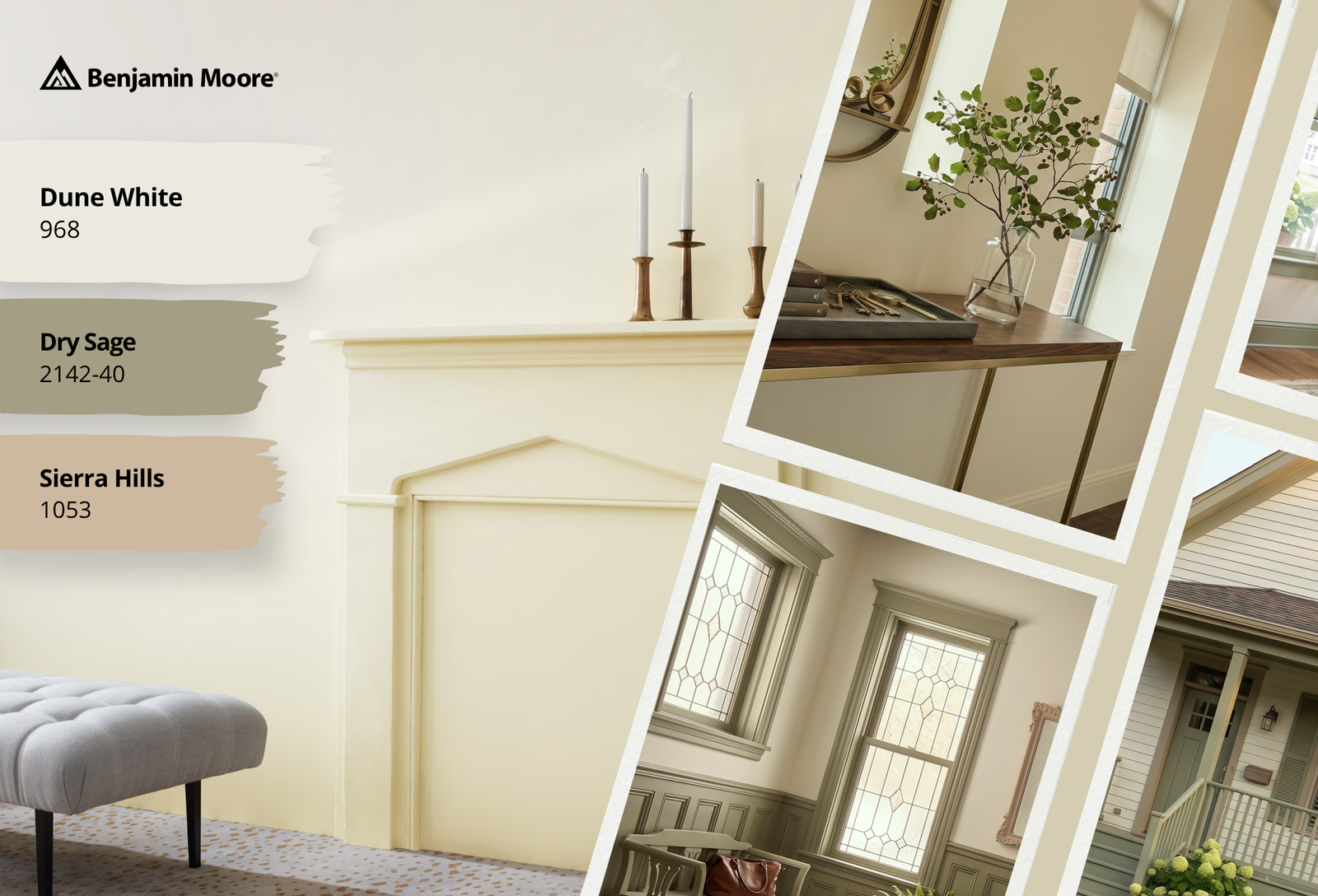 JC Licht’s July Color of the Month: Benjamin Moore’s Dune White 968