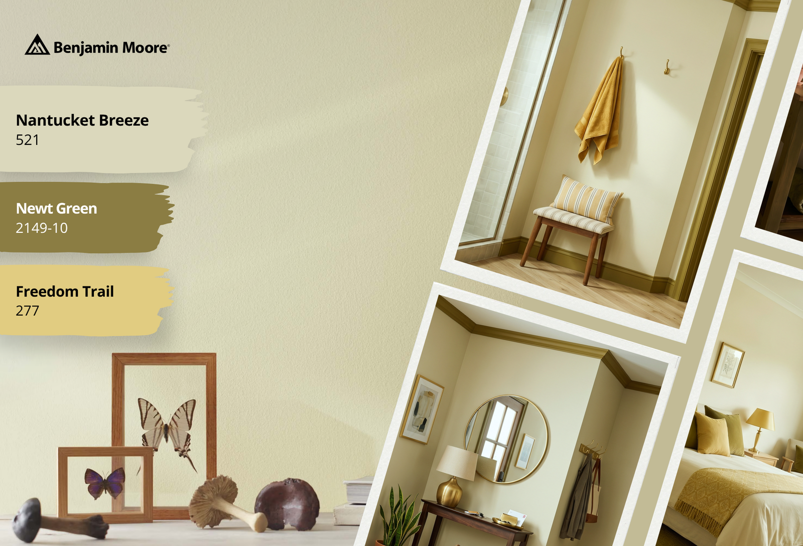 JC Licht’s June Color of the Month: Benjamin Moore's Nantucket Breeze 521