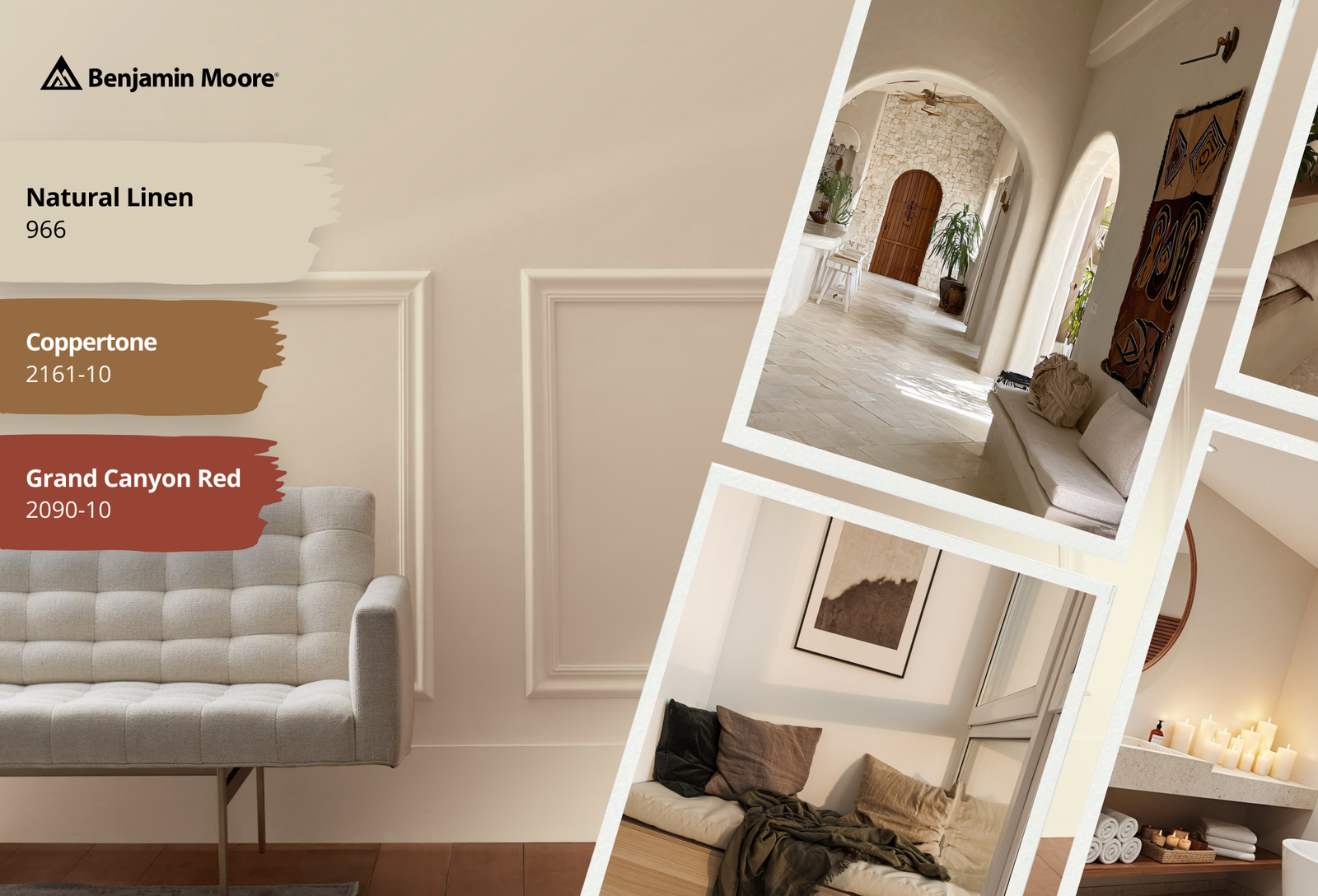 JC Licht's January Color of the Month: Natural Linen 966