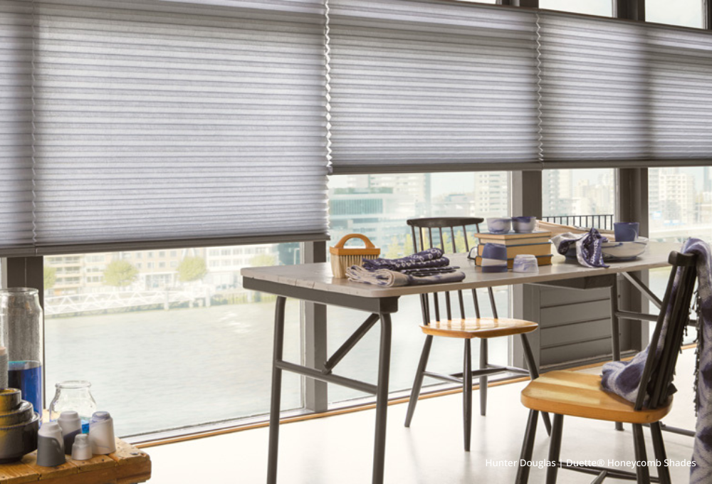Hunter Douglas Duette® Cellular Shades, honeycomb blinds, cellular blinds at JC Licht near Chicago, Illinois (IL)