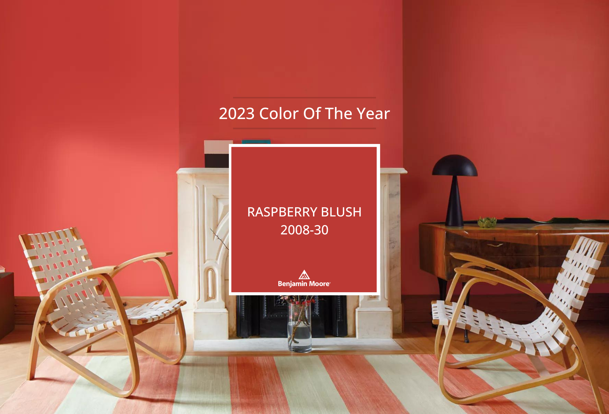Benjamin Moore Color of the Year 2023: Raspberry Blush 2008-30