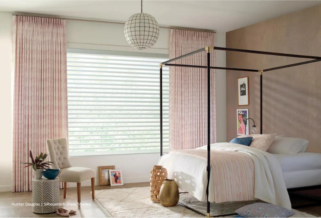 Window coverings for privacy, blackout curtains, Hunter Douglas Silhouette® Window Shadings near Chicago, Illinois (IL) 