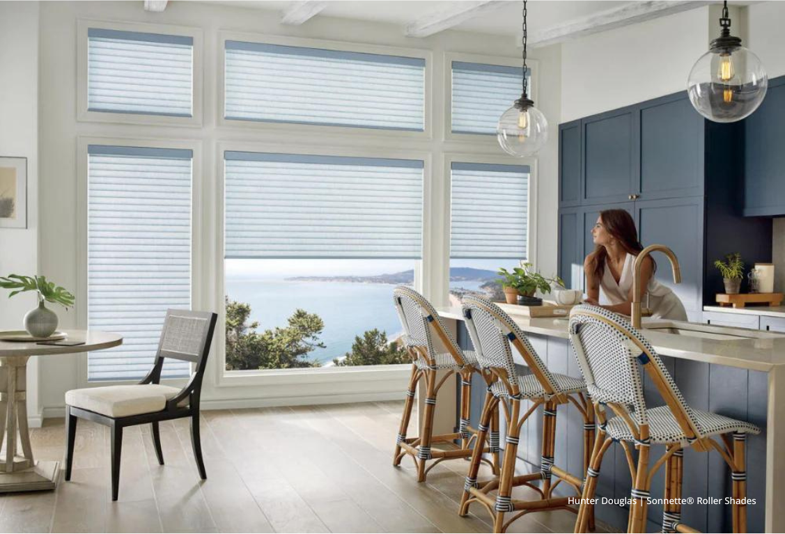 Motorized blinds, Pebble® Remote Control for PowerView® Automation from Hunter Douglas near Chicago, Illinois (IL)
