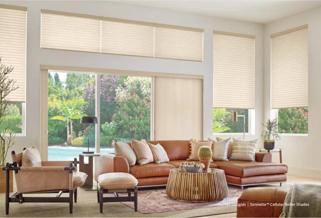  Hunter Douglas Parkland® Wood Blinds, custom blinds cost, blinds price near Chicago, Illinois (IL) and midwest