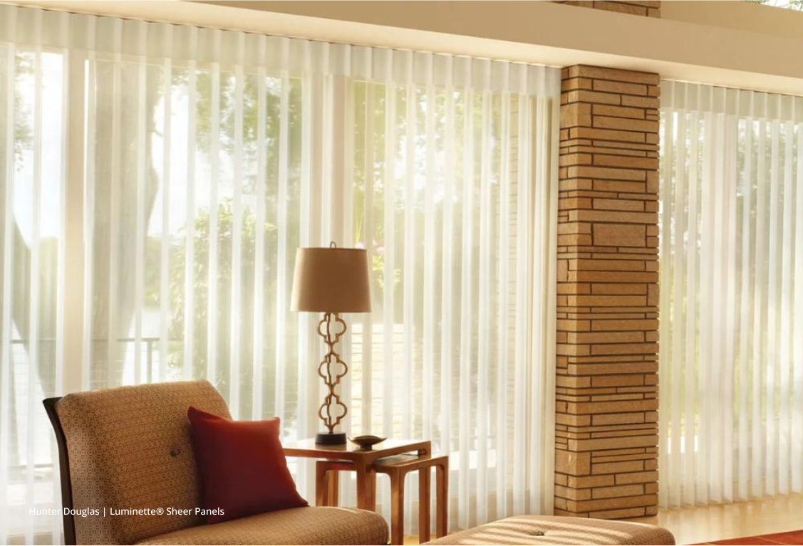 Best Blinds for Large Windows, Big Window Blinds, Sliding Door