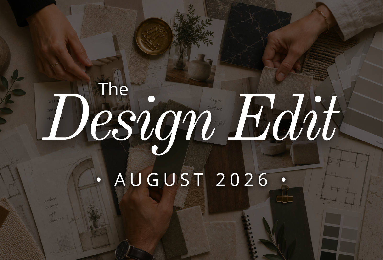 The Design Edit: August 2026