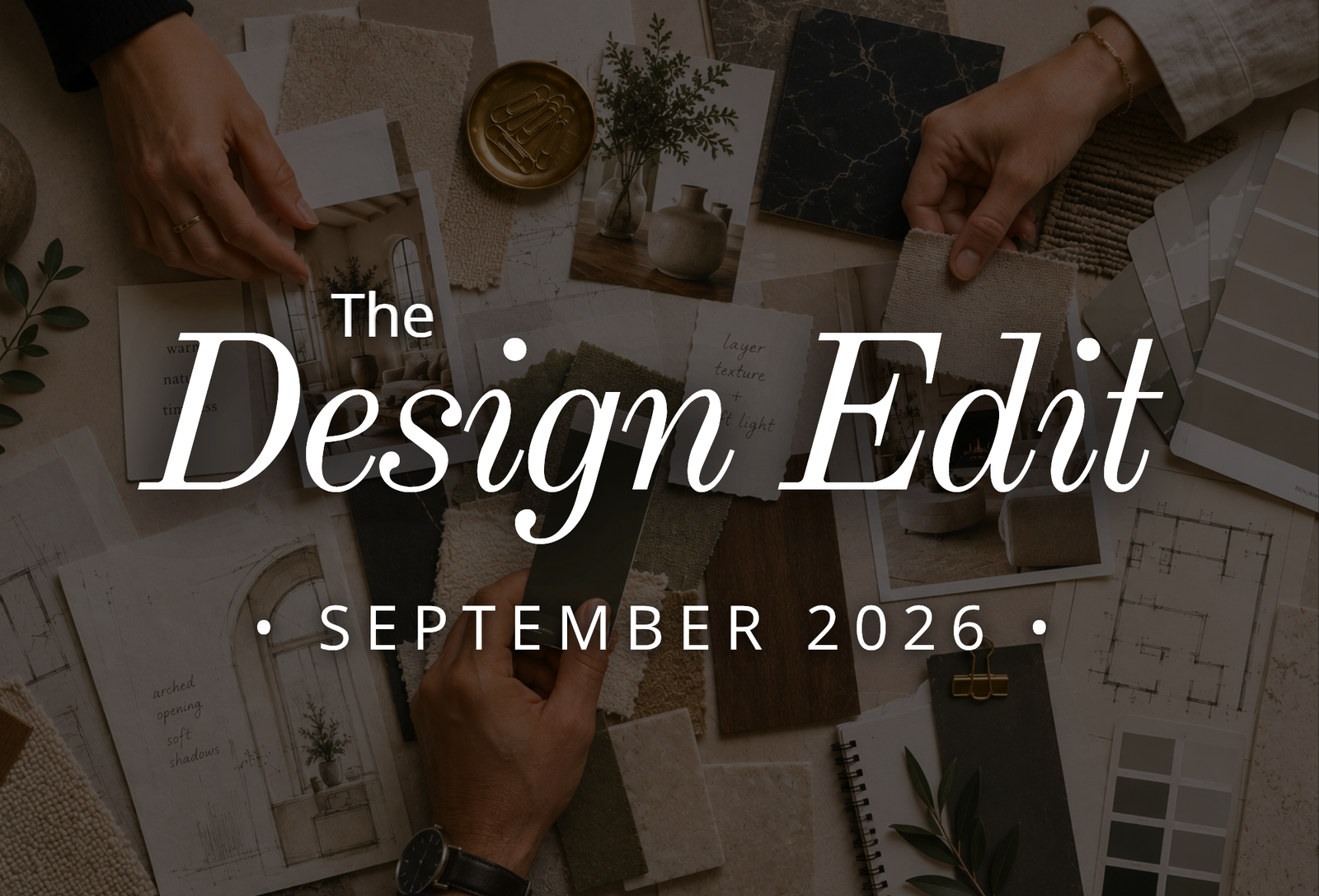 The Design Edit: September 2026