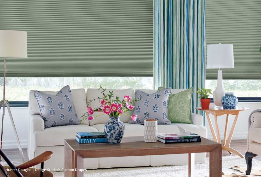 Hunter Douglas Duette® Cellular Shades available in Chicago at JC Licht.