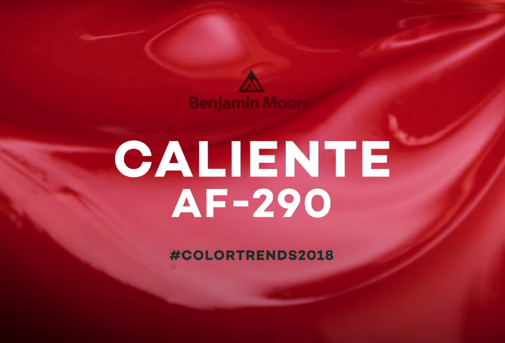 Benjamin Moore’s Color of the Year, Caliente AF-290 | JC Licht