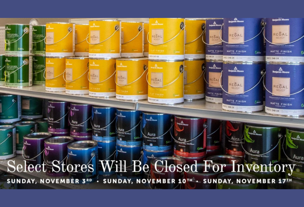 November Inventory Closures