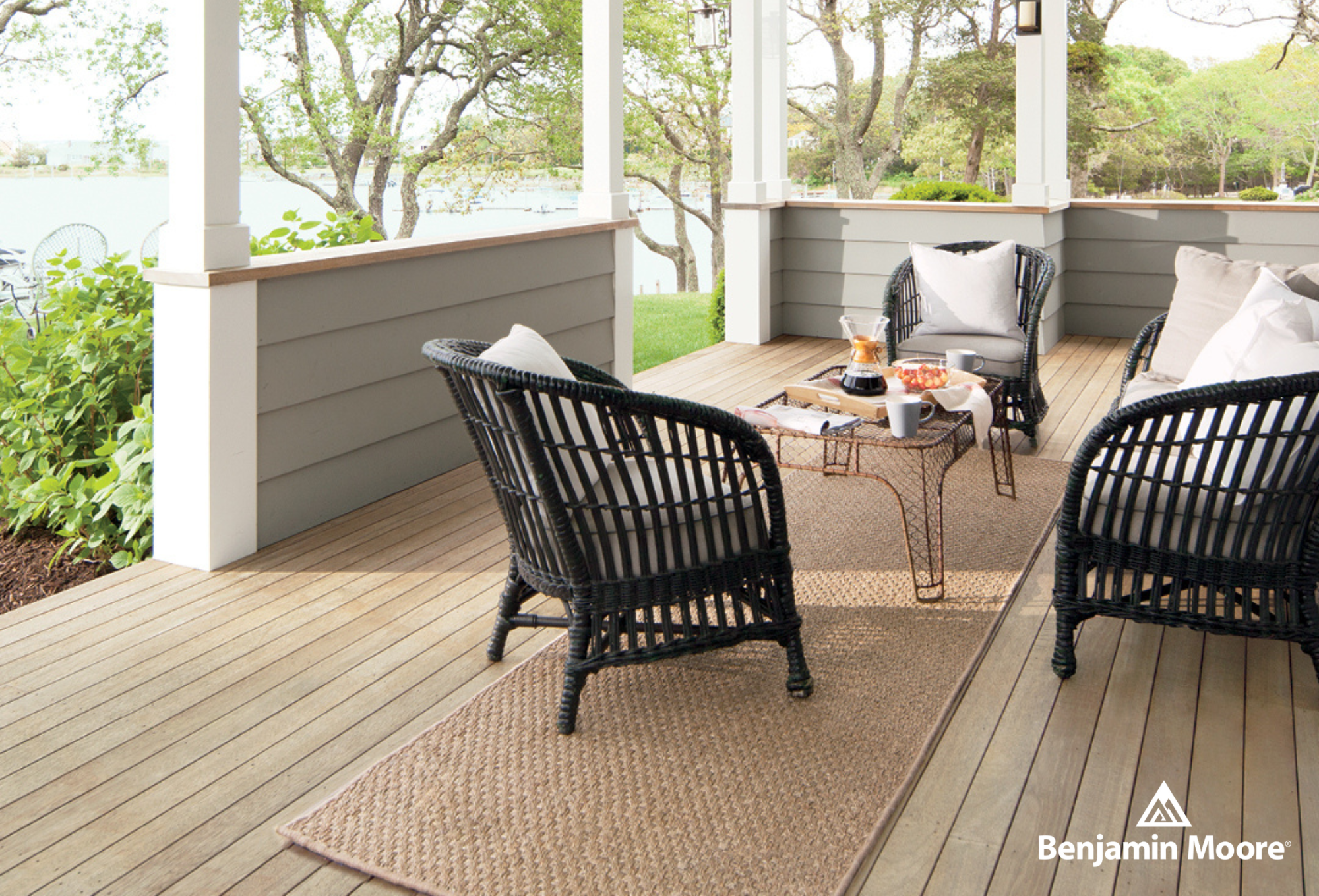 Arborcoat exterior deck stain available at JC Licht.