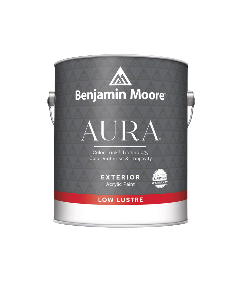 Benjamin Moore Aura Exterior Low Lustre Paint available at JC Licht.