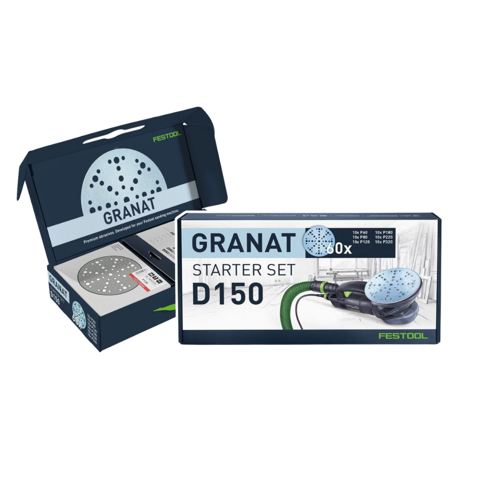 Festool D150 Granat Starter Set - Black Friday Special! Only $65 at JC Licht in Chicagoland.