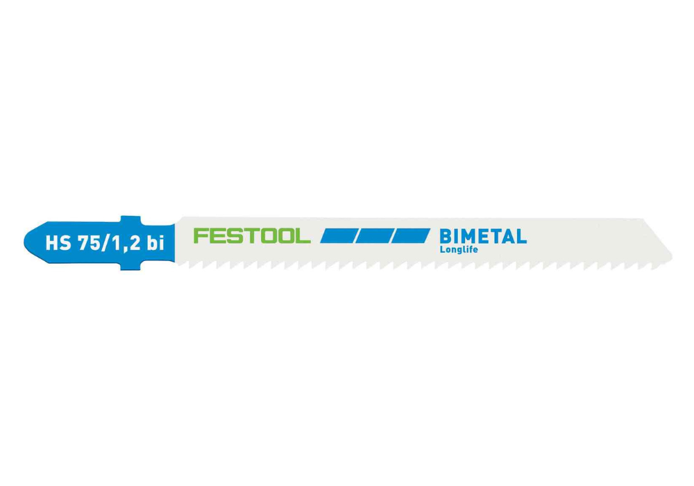 Festool 204271 Jigsaw blade HS 75/1,2 BI/20 Metal Steel/Stainless Steel