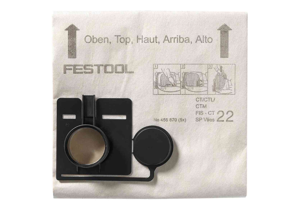 Festool 456871 Filter bag FIS-CT 33 SP VLIES/5