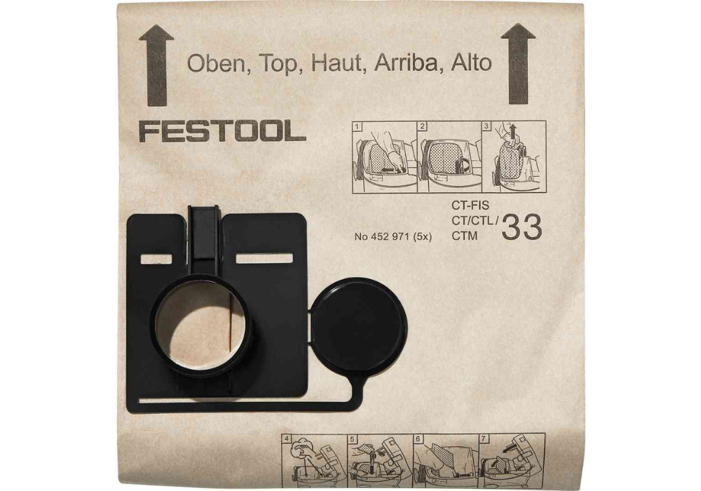 Festool 452971 Filter bag FIS-CT 33/5