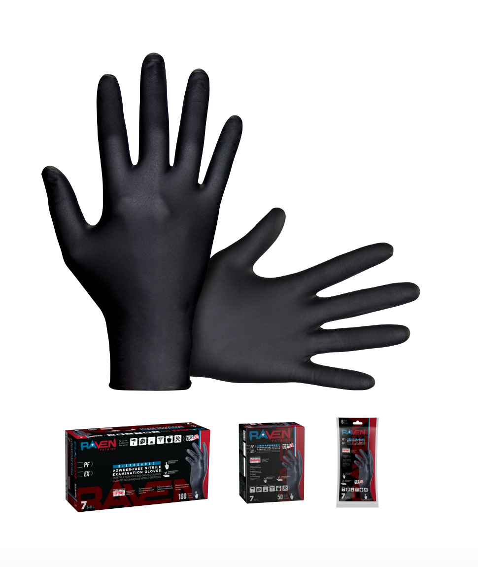 Raven Patriot Gloves
