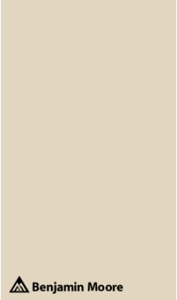 OC-12 Muslin Peel & Stick Color Swatch by Benjamin Moore, available at JC Licht in Chicago, IL.