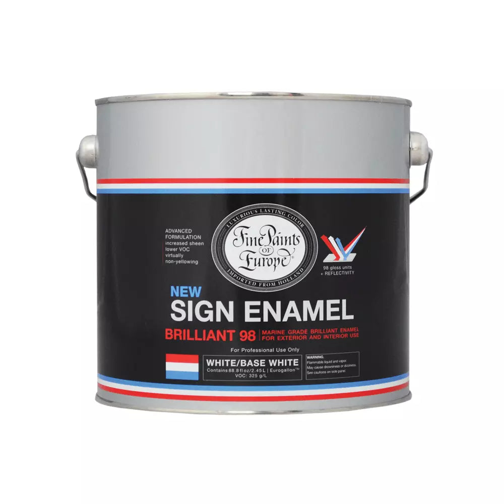 Fine Paints of Europe Sign Enamel Brilliant available at JC Licht