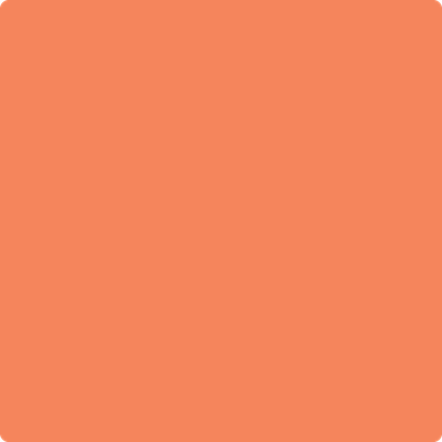083 Tangerine Fusion a Paint Color by Benjamin Moore