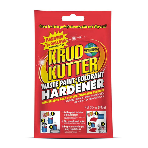 Krud Kutter - Krud Kutter Latex Paint Remover removes fresh or dried latex  paint from a variety of surfaces. Low VOC, biodegradable remover breaks  down fully cured latex paint for easy removal