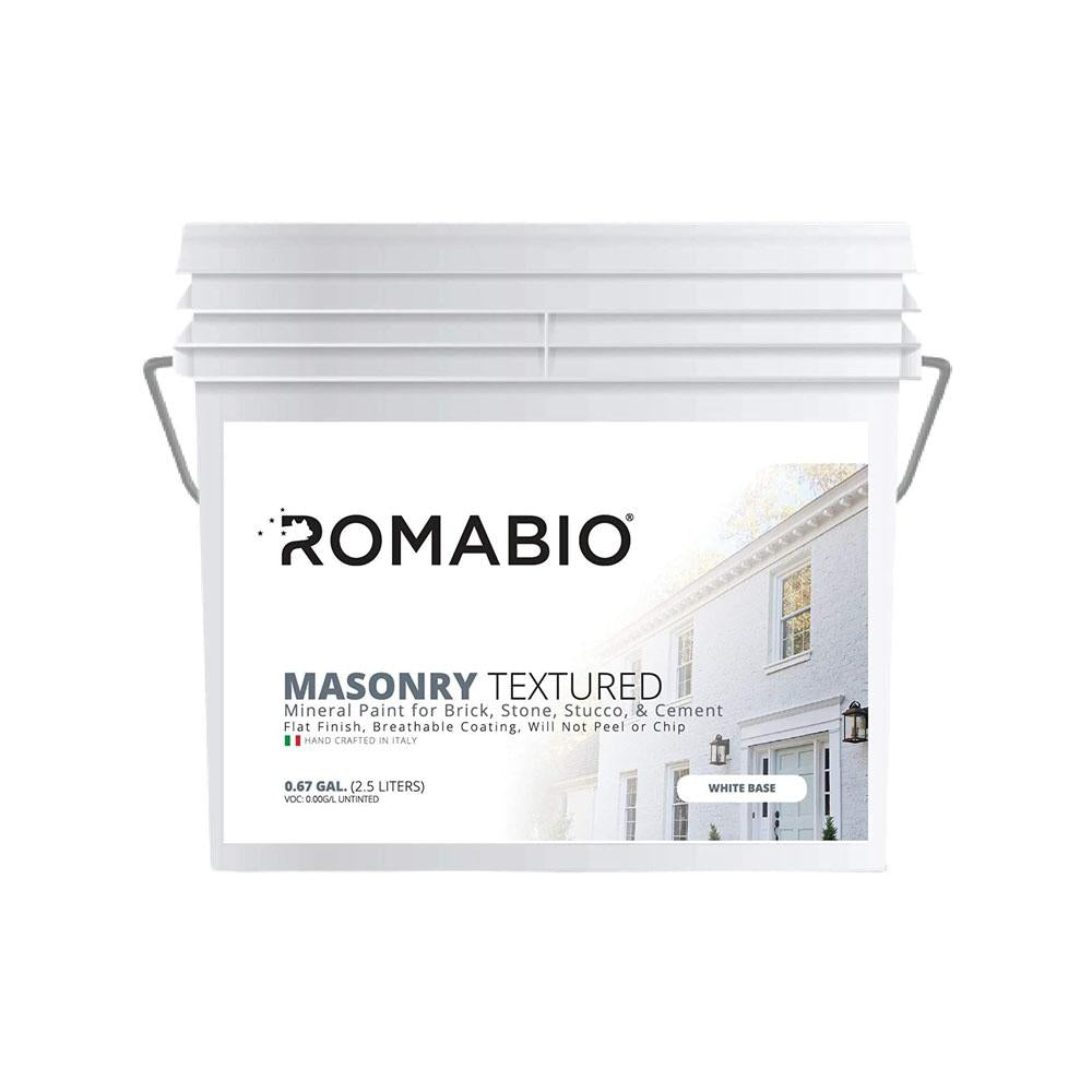 ROMABIO Masonry Textured Paint available at JC Licht in Chicago, IL.