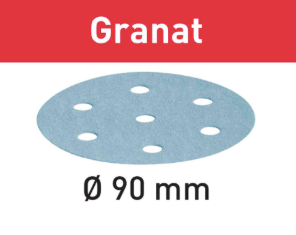 Abrasive sheet Granat STF D90/6 P100 GR/100 | JC Licht