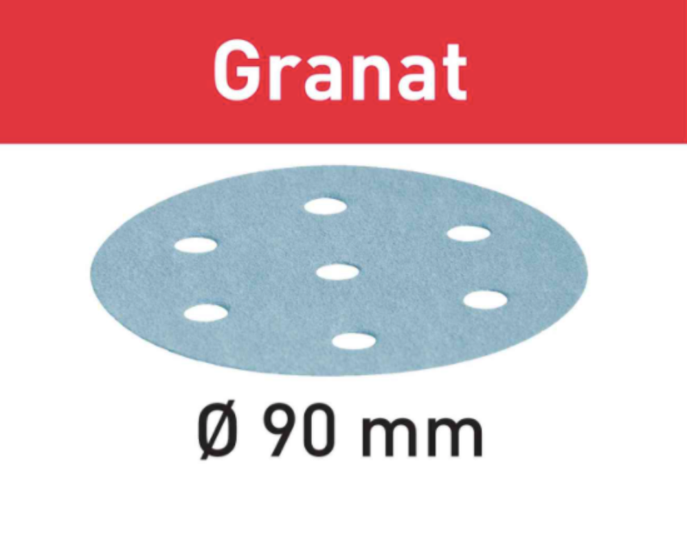 Abrasive sheet Granat STF D90/6 P400 GR/100