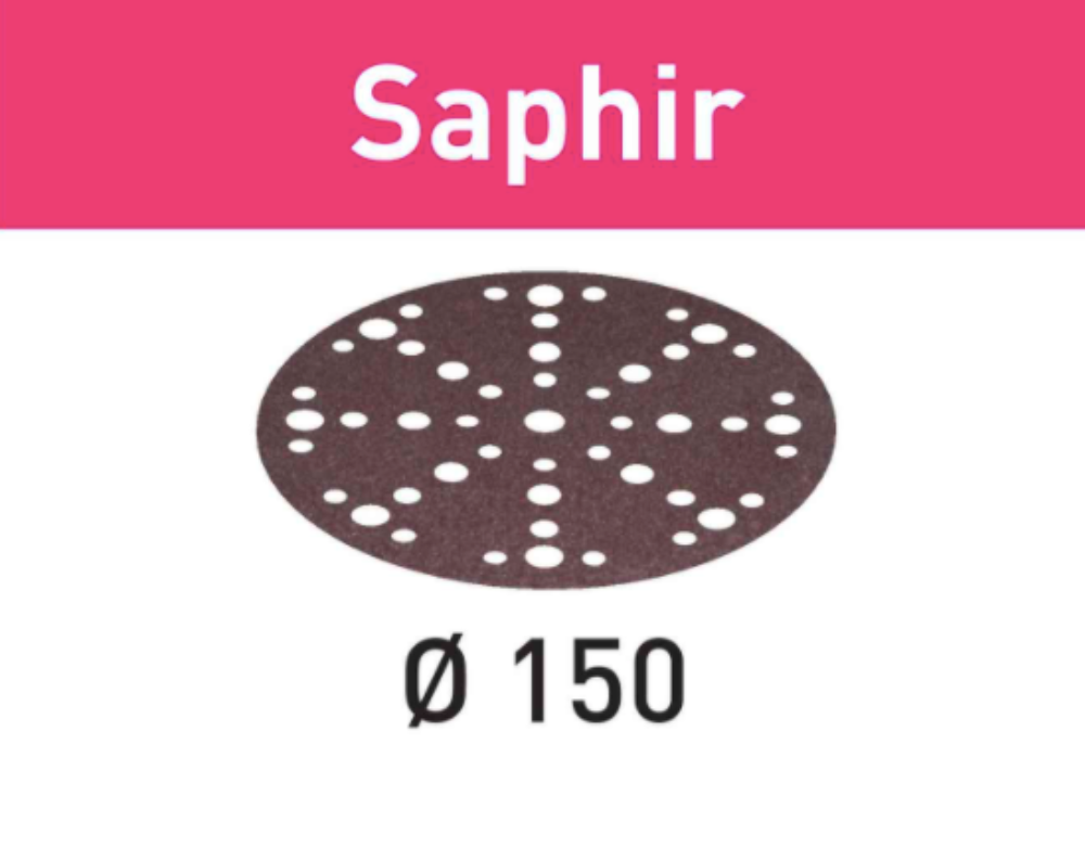 Abrasive sheet Saphir STF-D150/48 P36 SA/25