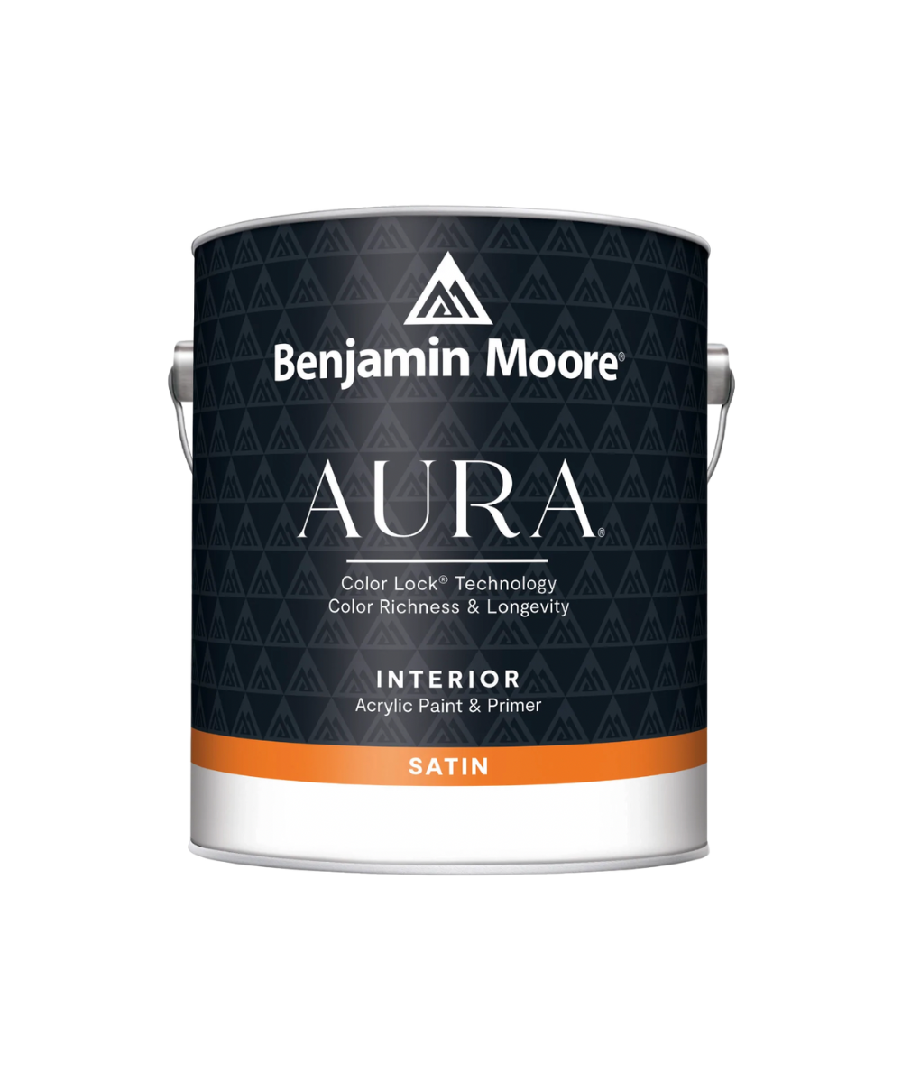 Benjamin Moore Aura Satin Interior Paint, available at JC Licht.