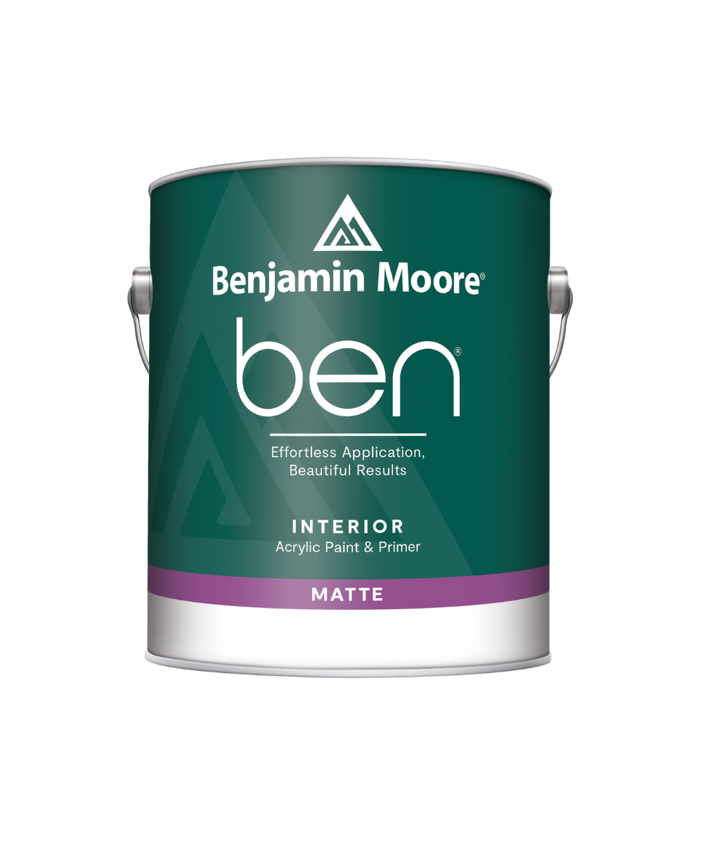 Benjamin Moore ben Matte Interior Paint available at JC Licht.