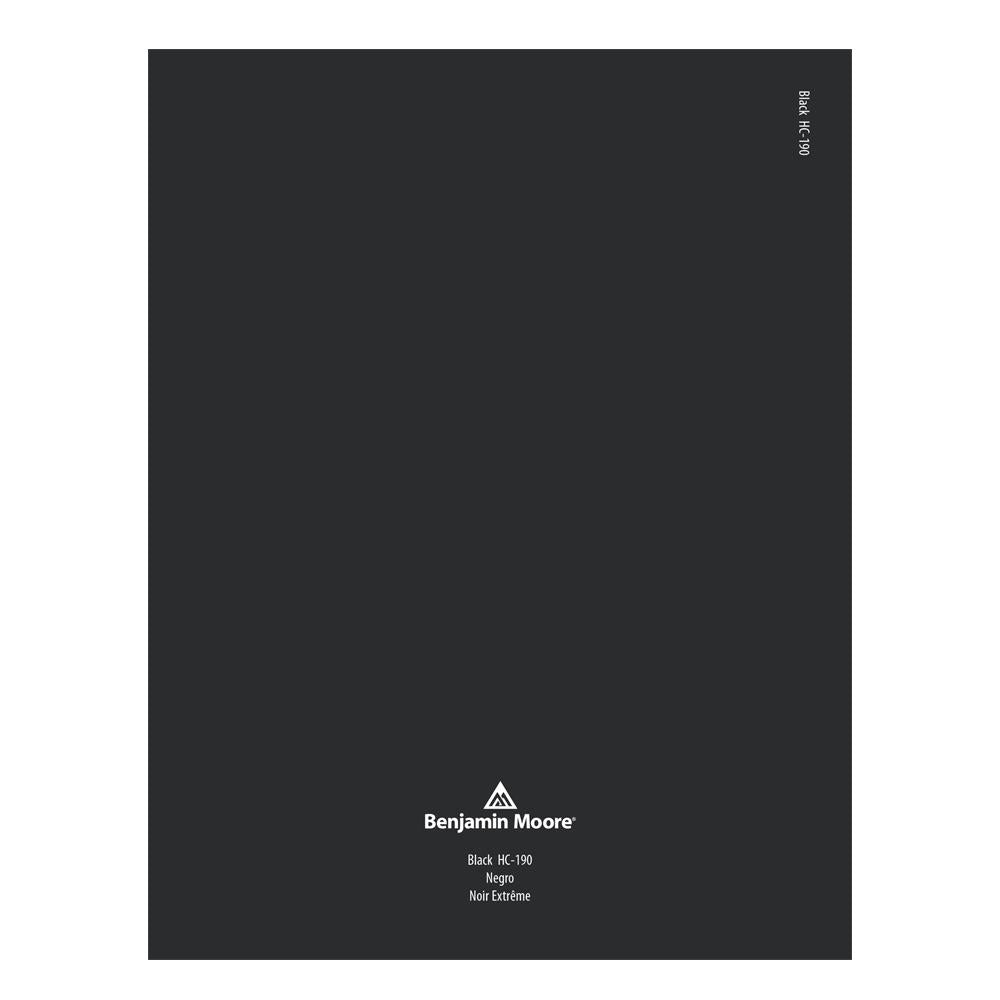 Shop Benajmin Moore's HC-190 Black at JC Licht in Chicago, IL. Chicagolands favorite Benjamin Moore dealer.