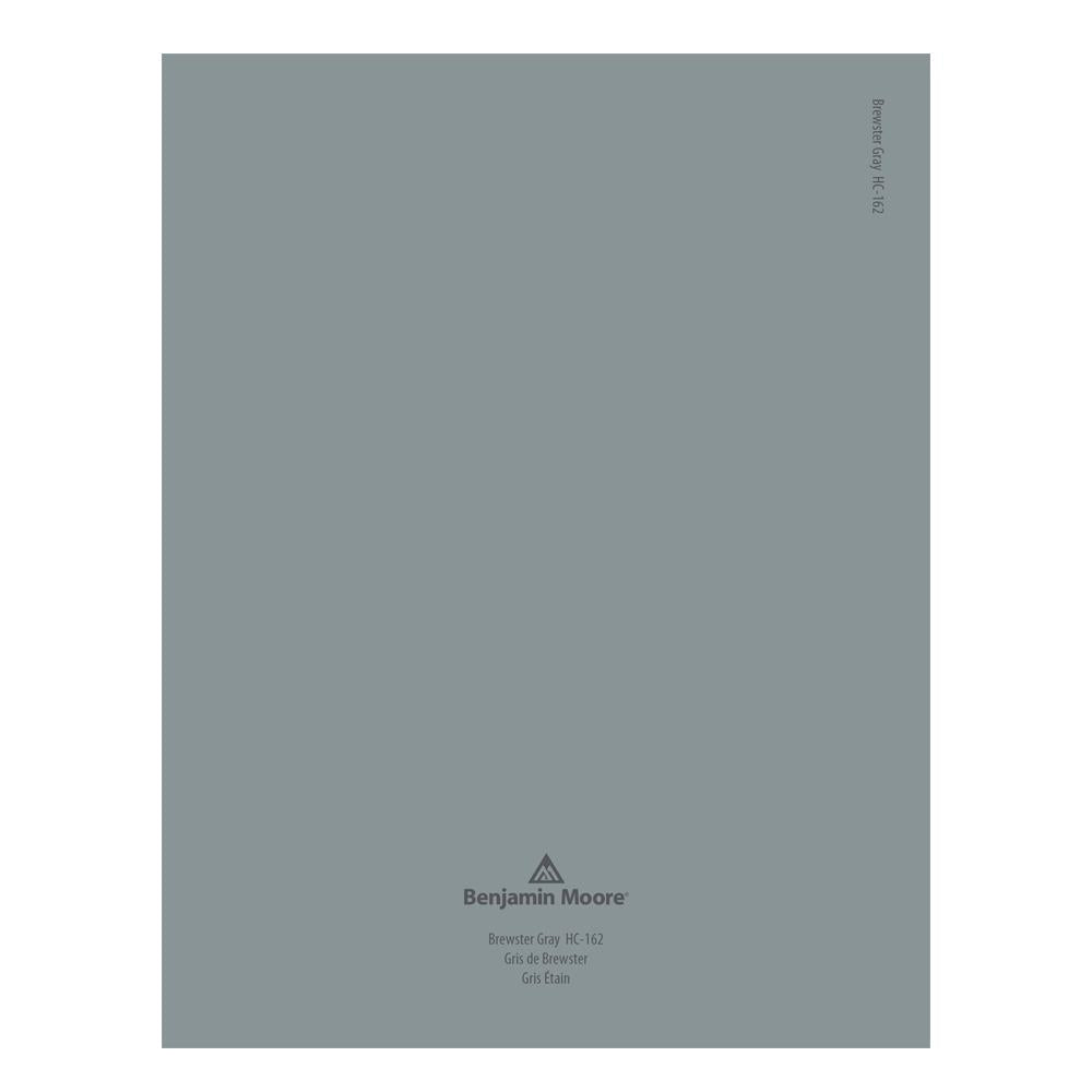 Shop Benajmin Moore's HC-162 Brewster Gray at JC Licht in Chicago, IL. Chicagolands favorite Benjamin Moore dealer.
