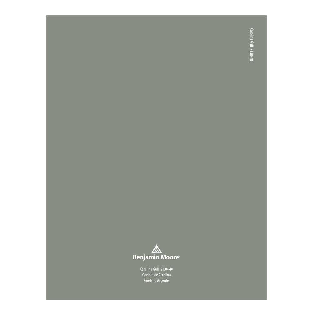 2138-40 Carolina Gull Peel & Stick Color Swatch by Benjamin Moore, available at JC Licht in Chicago, IL.