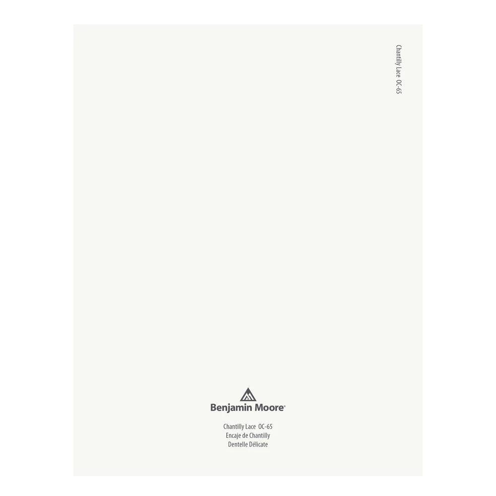 OC-130 Cloud White Peel & Stick Color Swatch by Benjamin Moore, available at JC Licht in Chicago, IL.