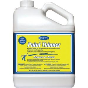 Crown paint thinner gallon, available at JC Licht in Chicago, IL.