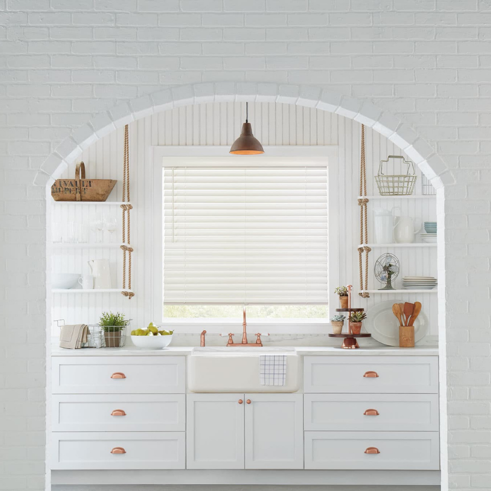 Hunter Douglas Parkland window coverings in a nursery. Available at JC Licht in Chicago