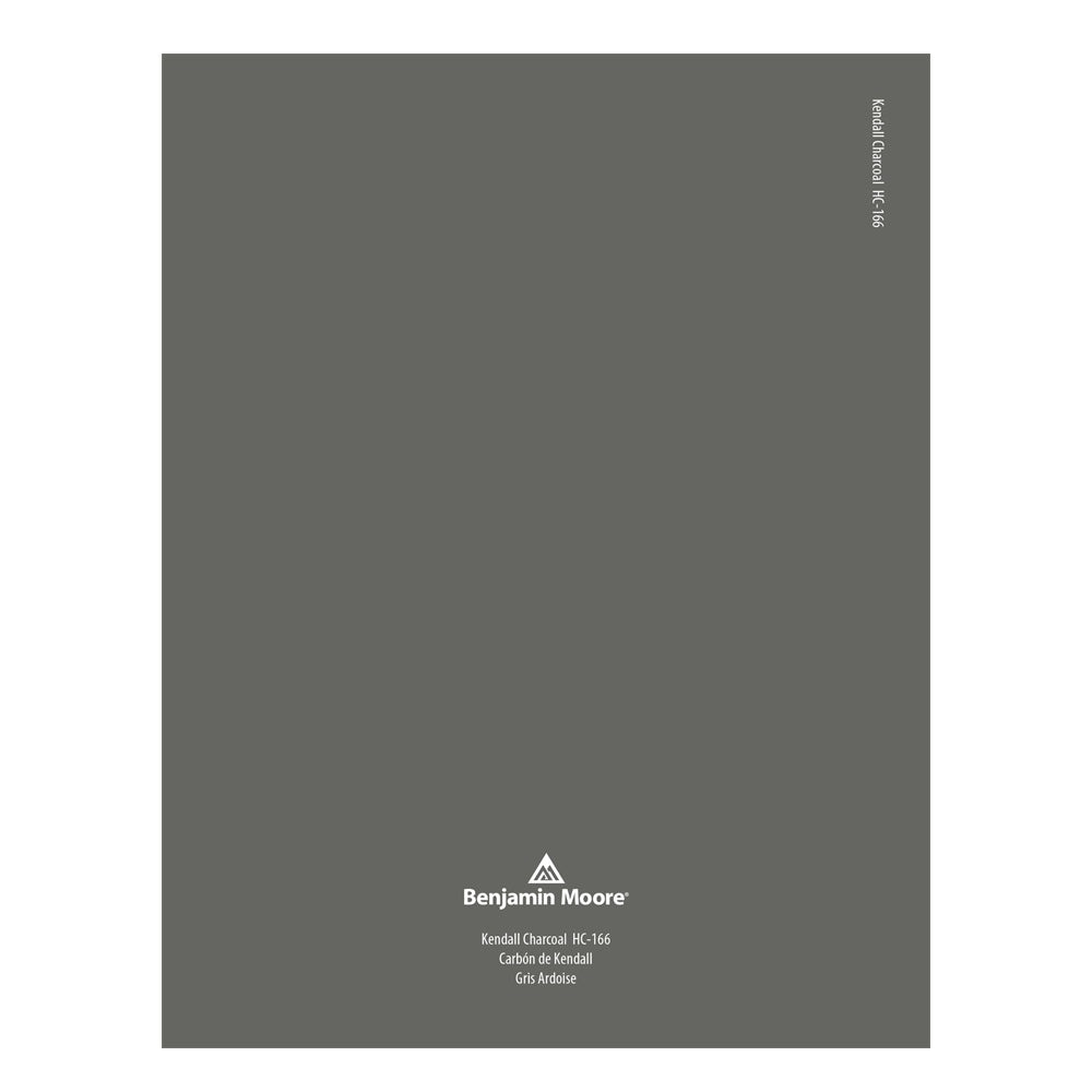 HC-166 Kendall Charcoal Peel & Stick Color Swatch by Benjamin Moore, available at JC Licht in Chicago, IL.