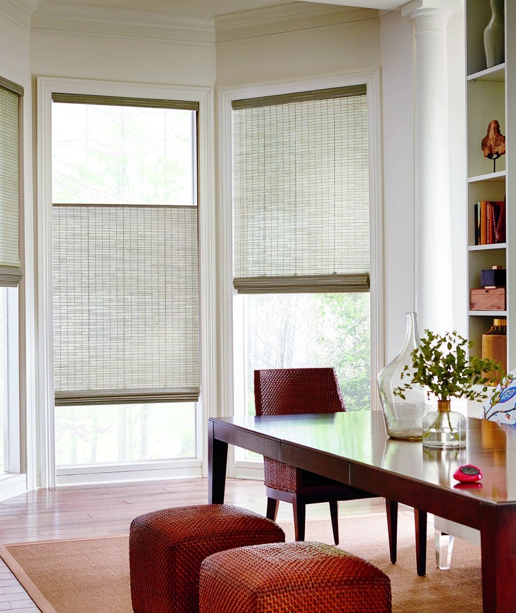 Hunter Douglas Window Treatments Provenance Dining Room Available at JC Licht in Chicago, IL