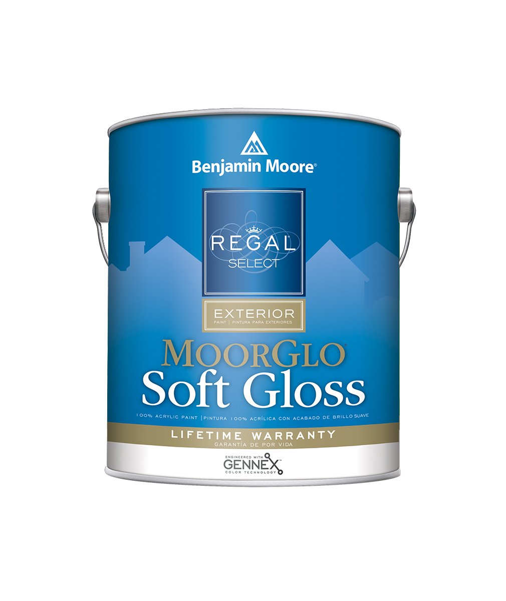 Benjamin Moore Regal Select Soft Gloss Exterior Paint available at JC Licht