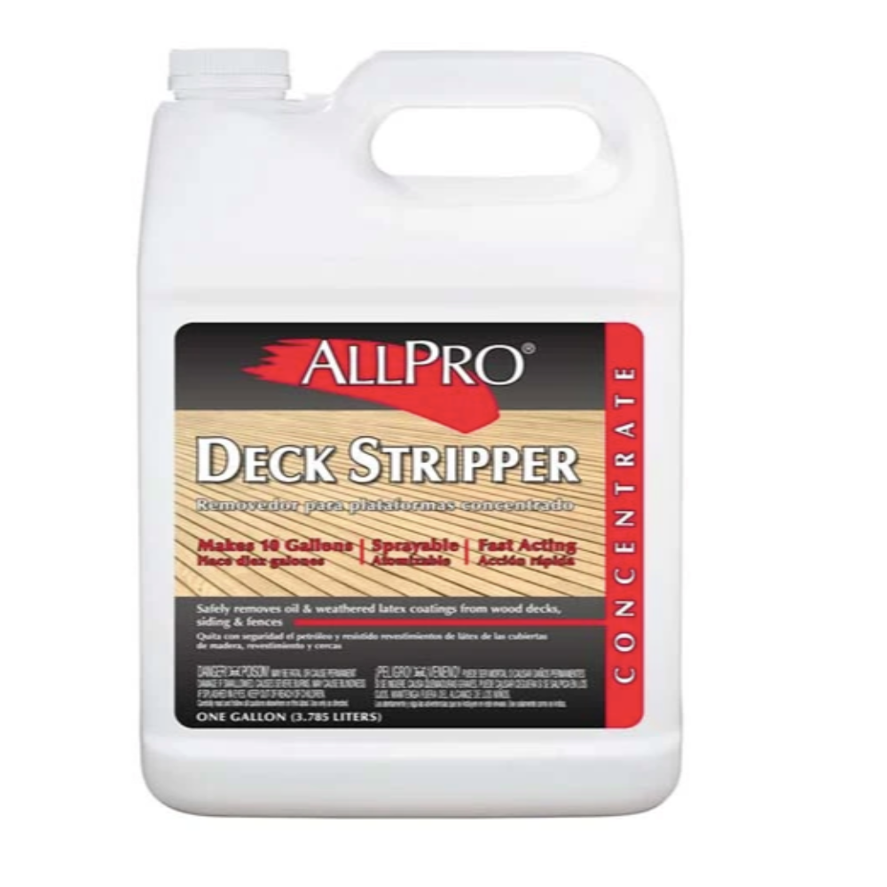 All pro deck stripper concentrated at JC Licht
