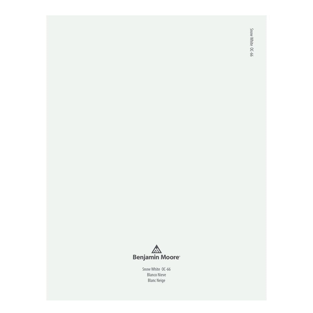 Pure Snow Color OC-66 Snow White a Paint Color by Benjamin Moore | JC Licht
