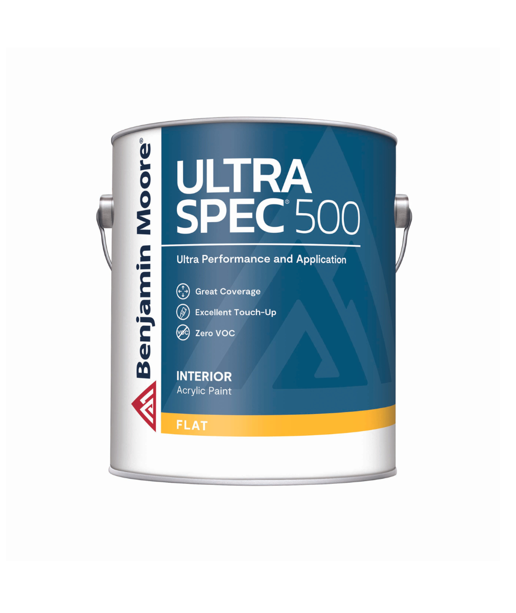 Benjamin Moore Ultra Spec 500 flat Interior Paint available at JC Licht.