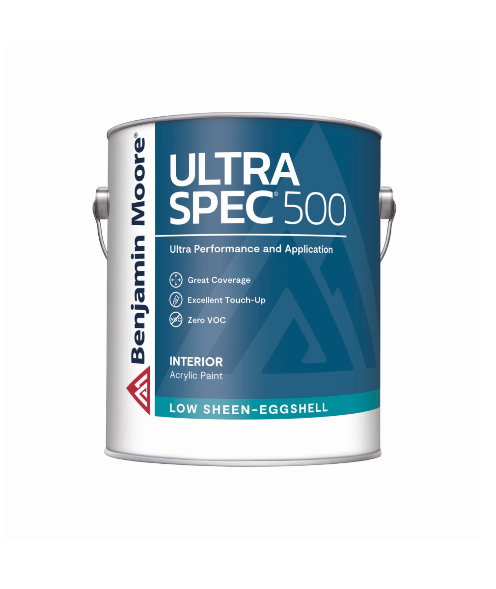 Benjamin Moore Ultra Spec 500 Low Sheen-Eggshell Interior Paint available at JC Licht.