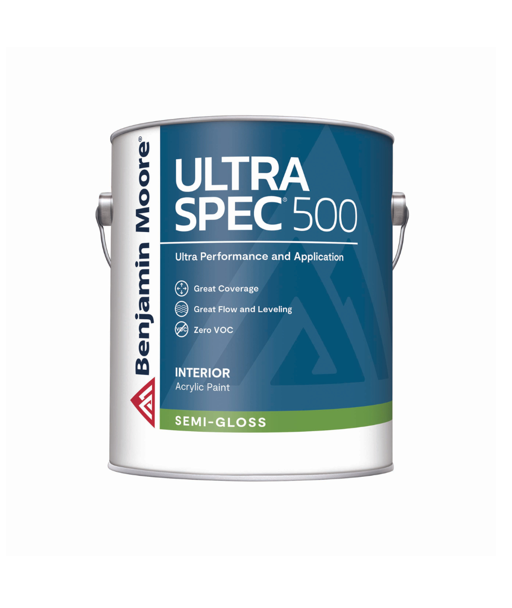 Benjamin Moore Ultra Spec 500 semi-gloss Interior Paint available at JC Licht.