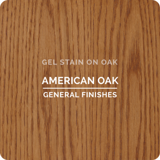 General finishes gel stain, available at JC Licht in Chicago, IL.