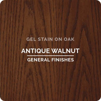 General finishes gel stain, available at JC Licht in Chicago, IL.
